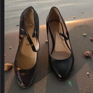 Christian Louboutin Black Patent Heels
